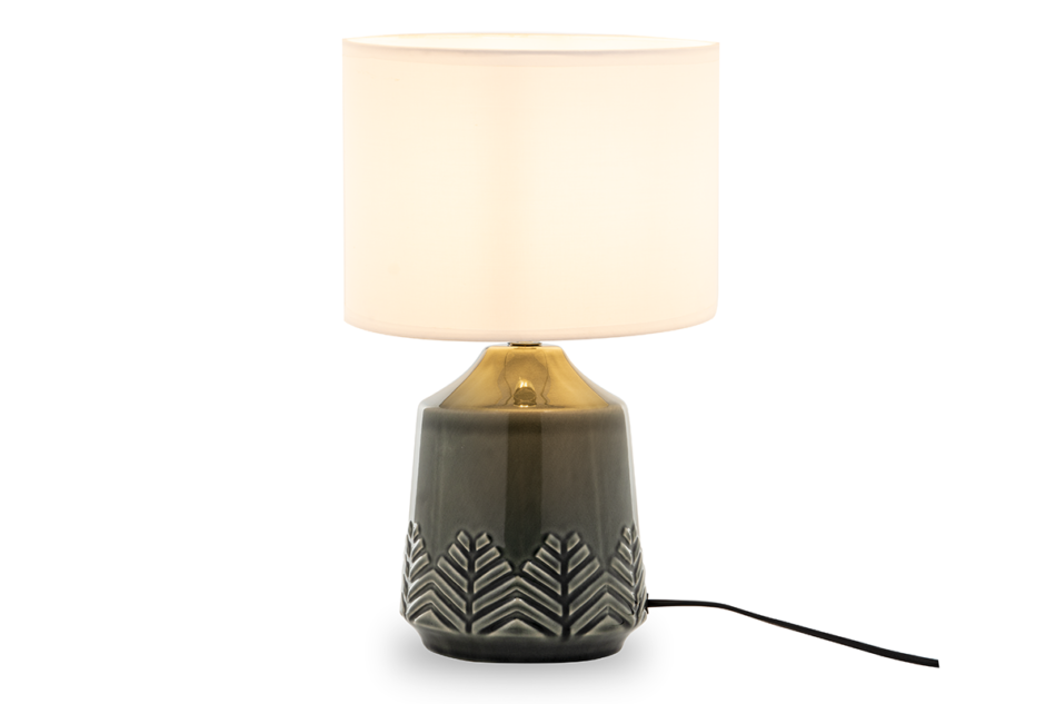 HYSSO Lampa stołowa szary/biały - zdjęcie 1