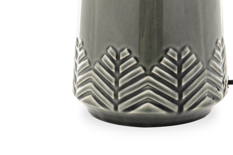 HYSSO Lampa stołowa szary/biały - zdjęcie 2