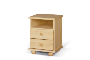 TARDA, https://dev1-mda.konsimo.pl/kolekcja/tarda/ Stolik nocny sosna naturalna - zdjęcie