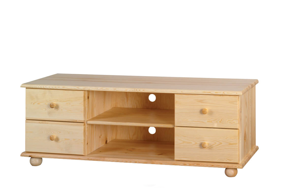 TARDA Szafka RTV sosna naturalna - zdjęcie 0