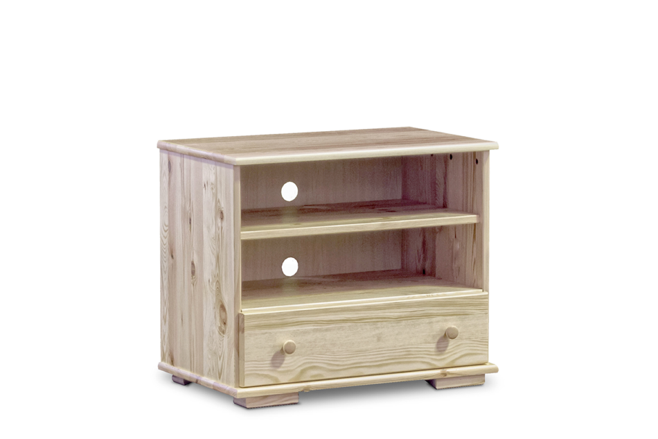 LISSO Szafka RTV sosna naturalna - zdjęcie 0