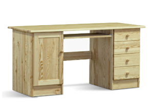 LISSO, https://dev1-mda.konsimo.pl/kolekcja/lisso/ Biurko sosna naturalna - zdjęcie