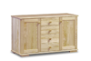 LISSO Komoda sosna naturalna - zdjęcie 1