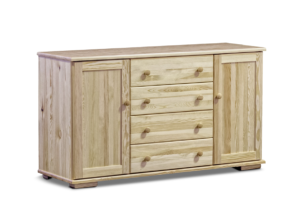 LISSO, https://dev1-mda.konsimo.pl/kolekcja/lisso/ Komoda sosna naturalna - zdjęcie