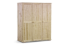 LISSO Szafa ubraniowa sosna naturalna - zdjęcie 1