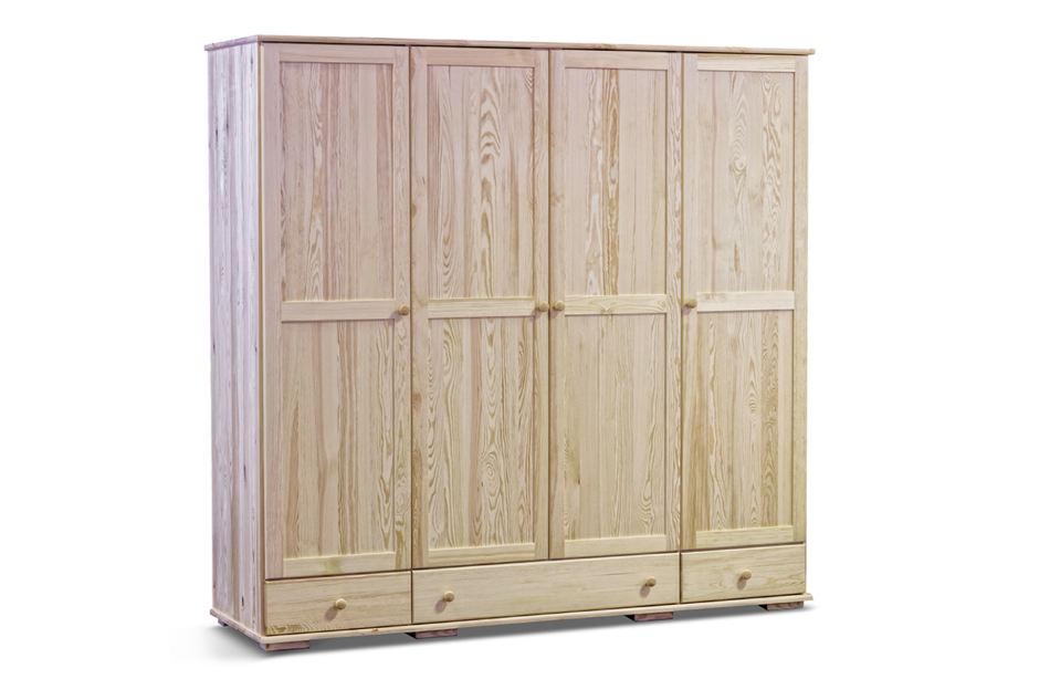 LISSO Szafa ubraniowa sosna naturalna - zdjęcie 0