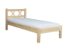 LISSO Łóżko rama sosna naturalna - zdjęcie 2