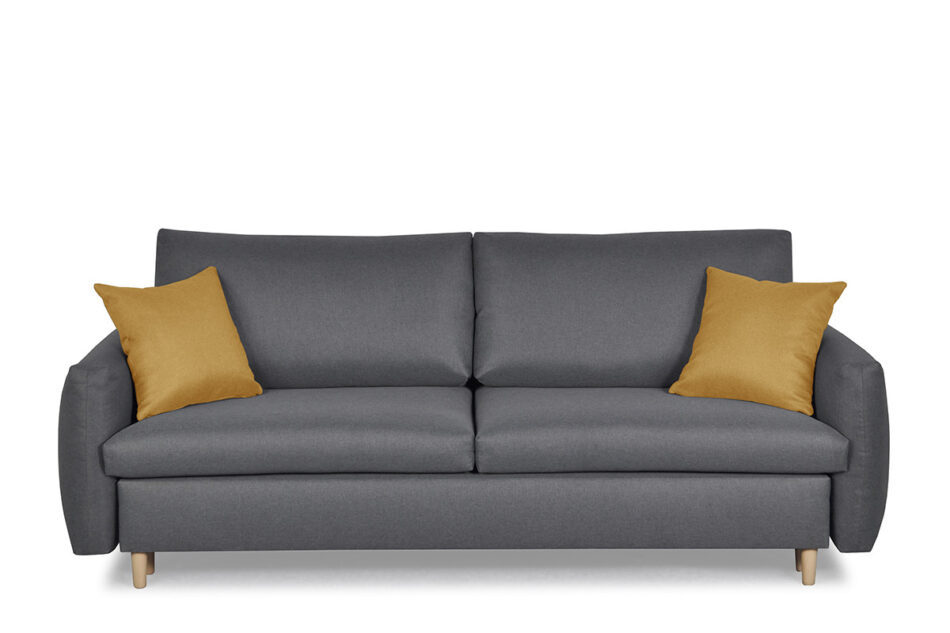 TUBI Sofa 3 szary/żółty - zdjęcie 0