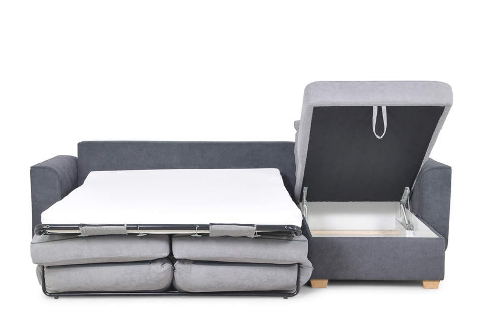 URKE Narożnik lewy/prawy jasny szary/ciemny szary - zdjęcie 3