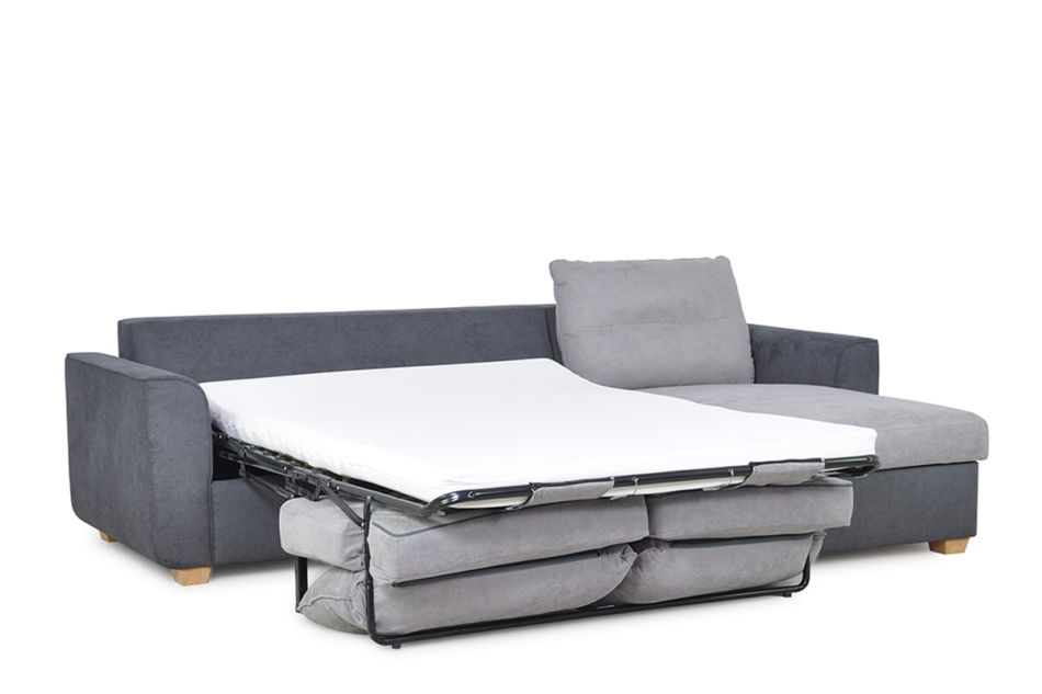 URKE Narożnik lewy/prawy jasny szary/ciemny szary - zdjęcie 4