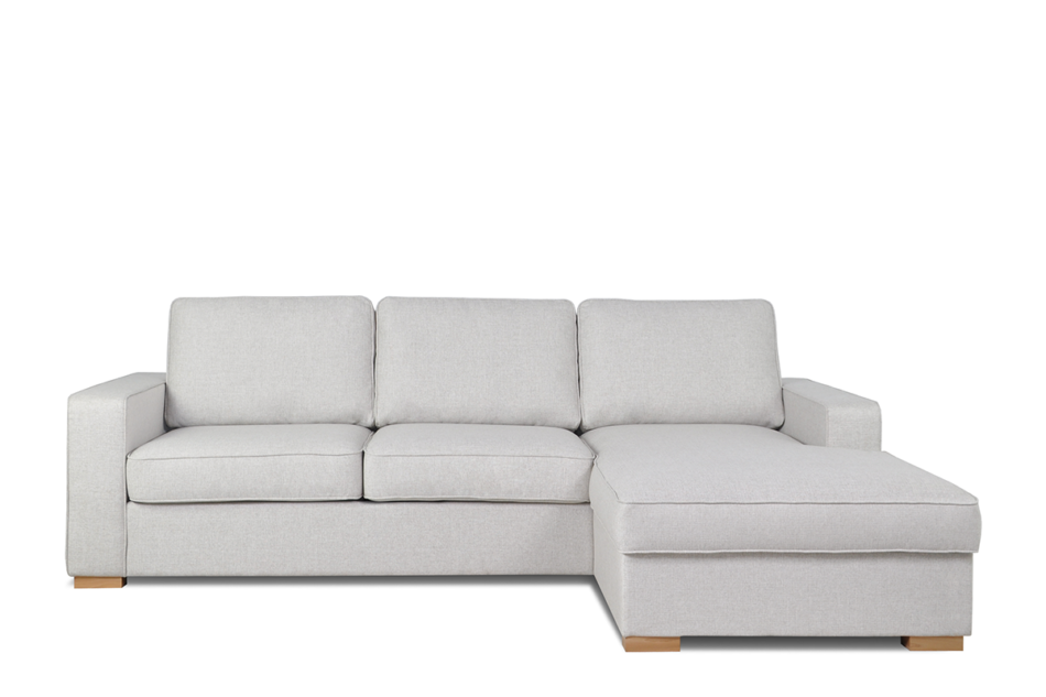 RIGERO Narożnik prawy beżowy - zdjęcie 0