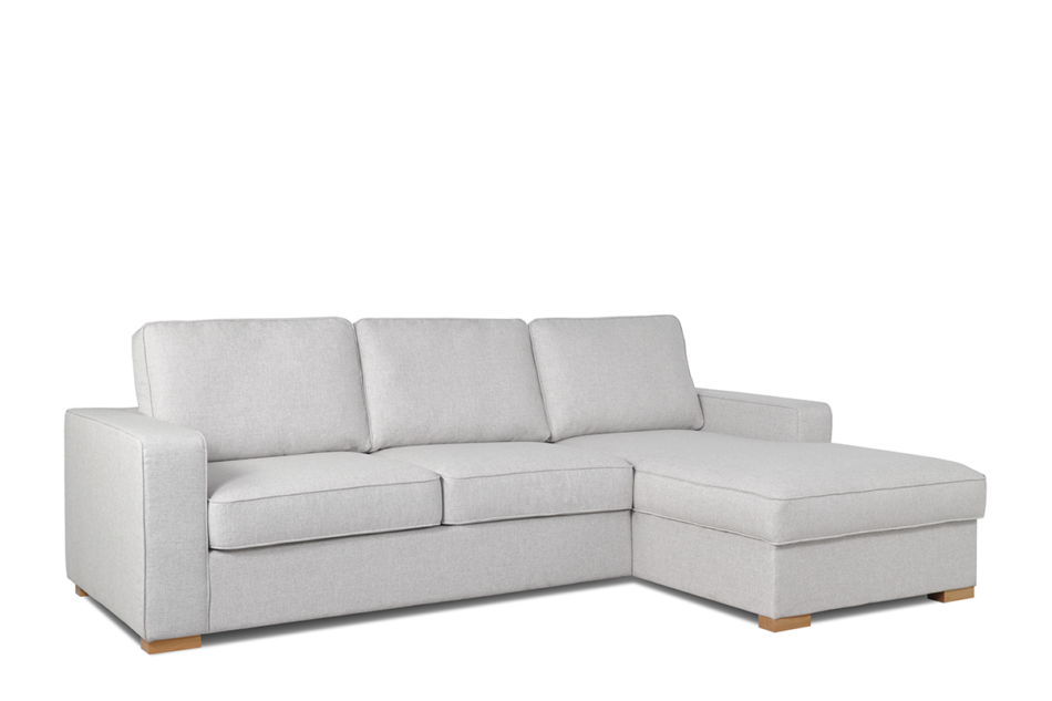 RIGERO Narożnik prawy beżowy - zdjęcie 1