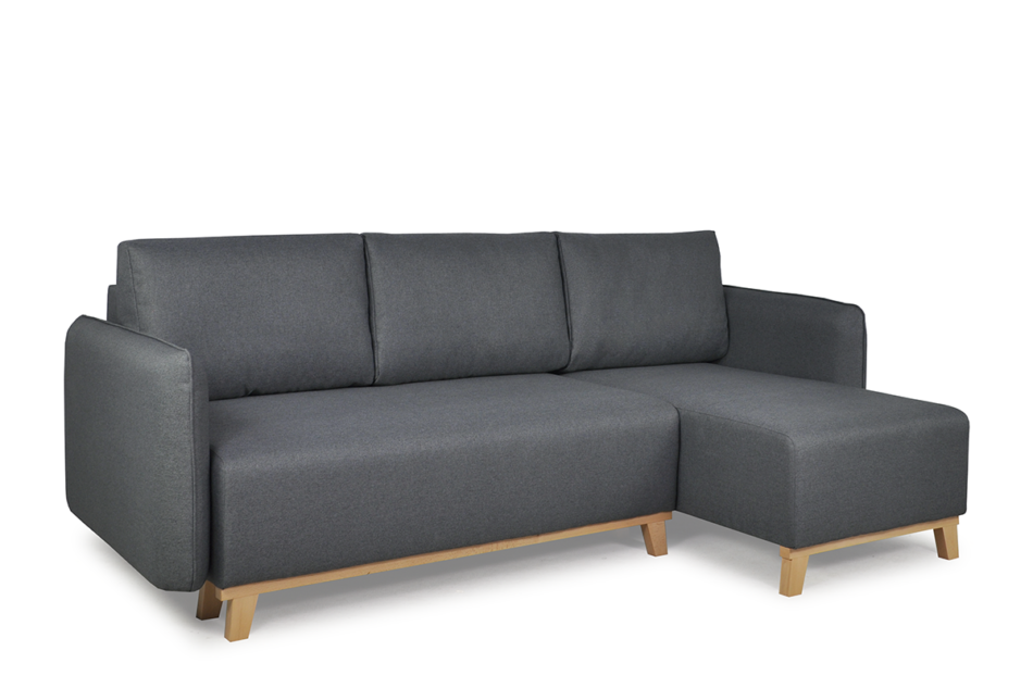 MARIL Narożnik lewy/prawy ciemny szary - zdjęcie 1