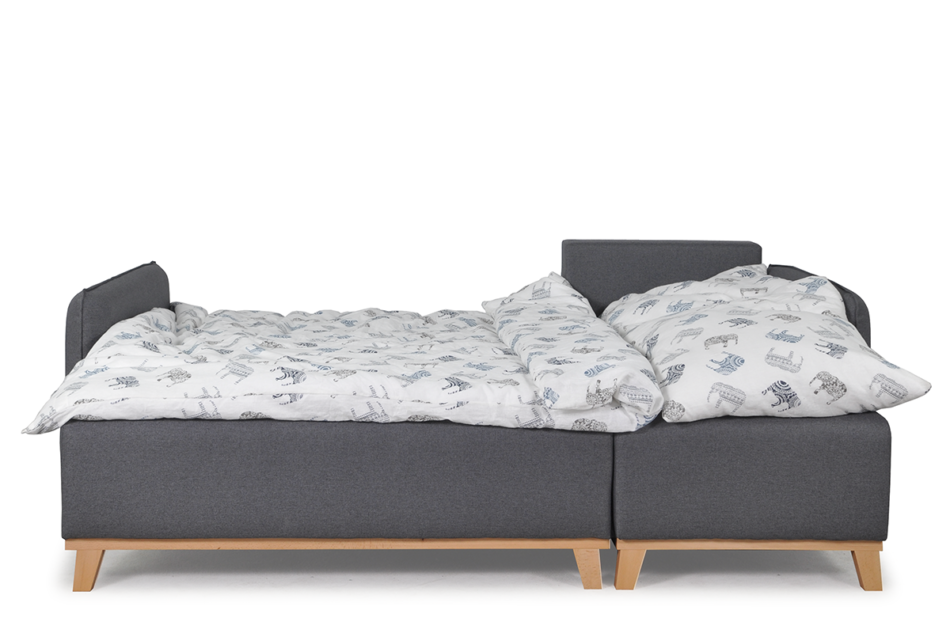 MARIL Narożnik lewy/prawy ciemny szary - zdjęcie 2