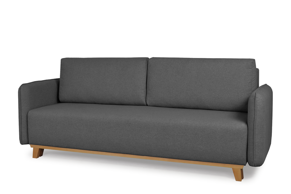 MARIL Sofa 3 ciemny szary - zdjęcie 1