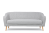 HAMPI Sofa 3 jasny szary - zdjęcie 1