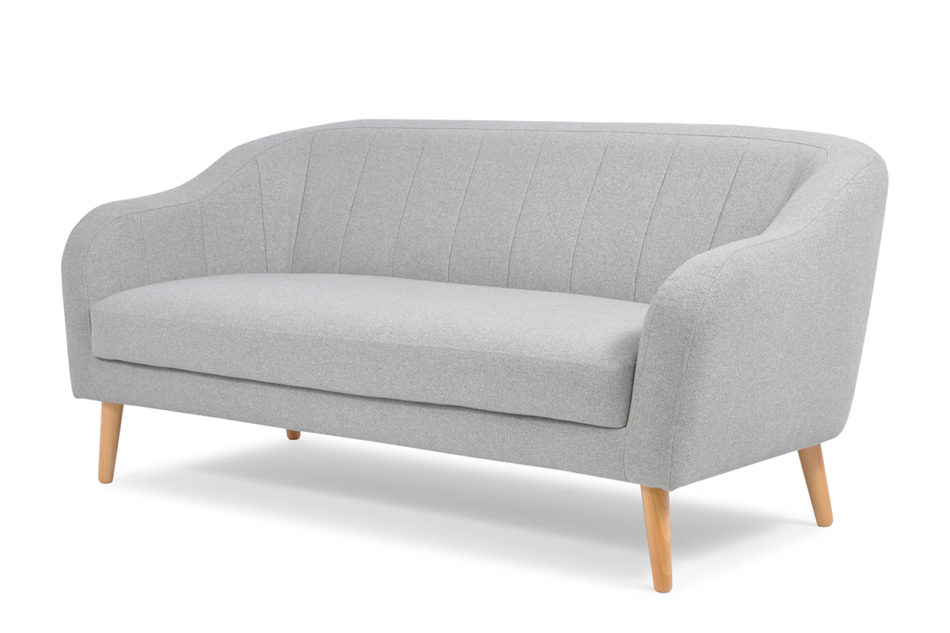 HAMPI Sofa 3 jasny szary - zdjęcie 1