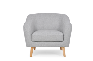 HAMPI, https://dev1-mda.konsimo.pl/kolekcja/hampi/ Fotel jasny szary - zdjęcie