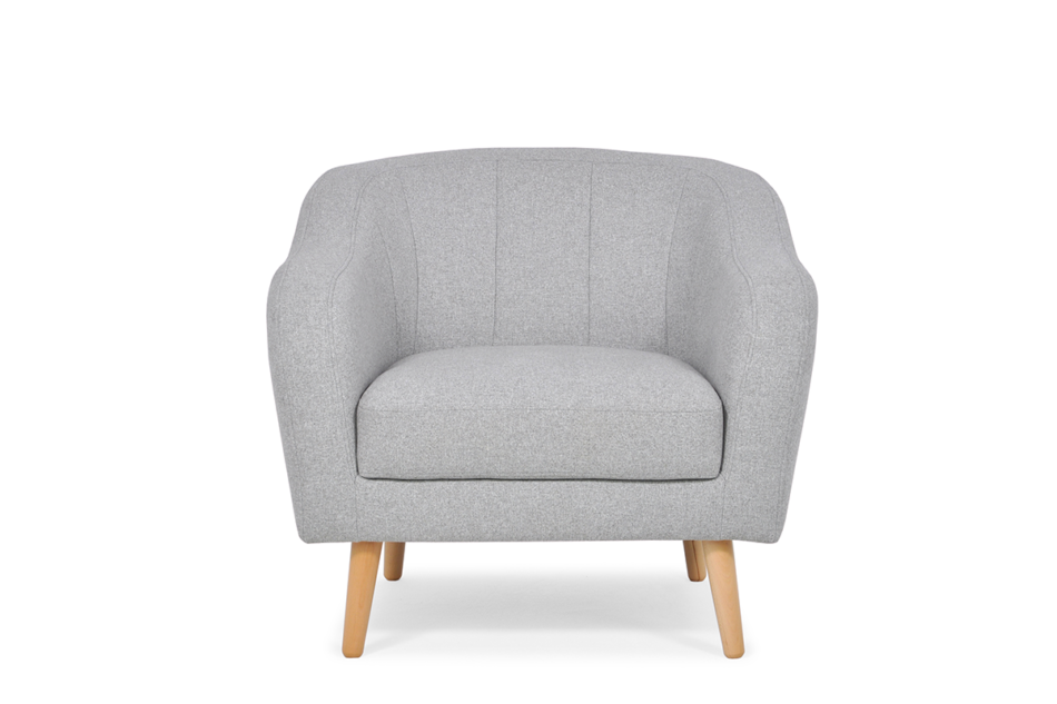 HAMPI Fotel jasny szary - zdjęcie 0