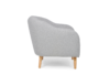 HAMPI Fotel jasny szary - zdjęcie 3