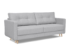 CONCOLI Sofa 3 jasny szary - zdjęcie 2
