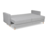 CONCOLI Sofa 3 jasny szary - zdjęcie 3