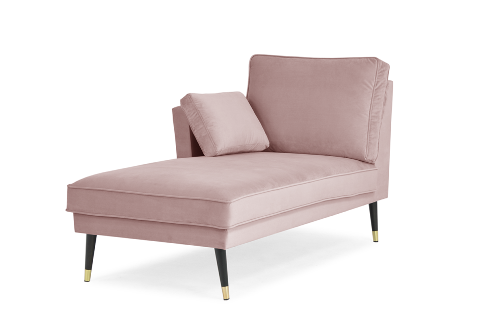 FALCO Szezlong lewy różowy - zdjęcie 0