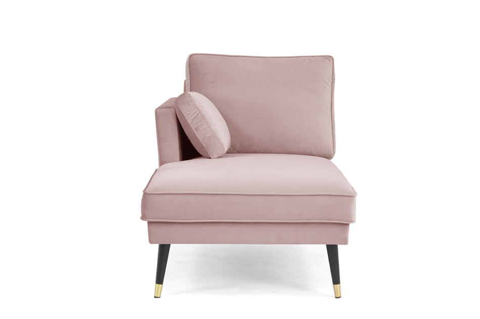 FALCO Szezlong lewy różowy - zdjęcie 1