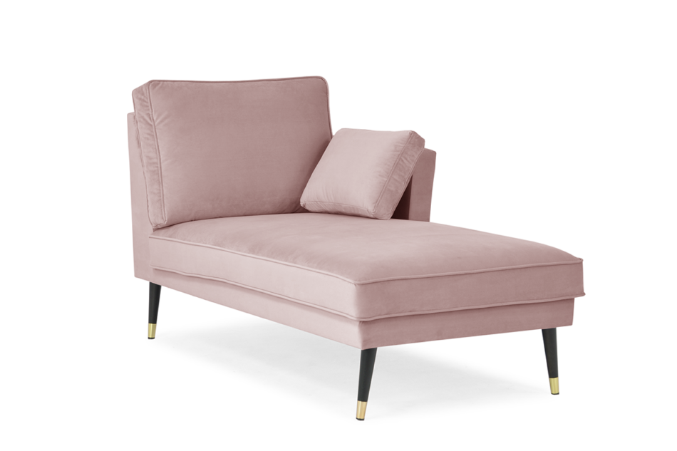 FALCO Szezlong prawy różowy - zdjęcie 0