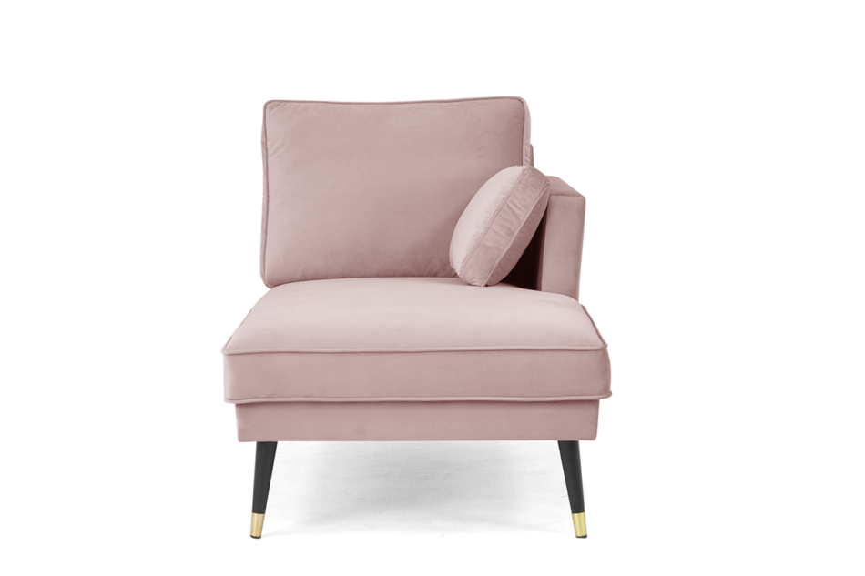 FALCO Szezlong prawy różowy - zdjęcie 1