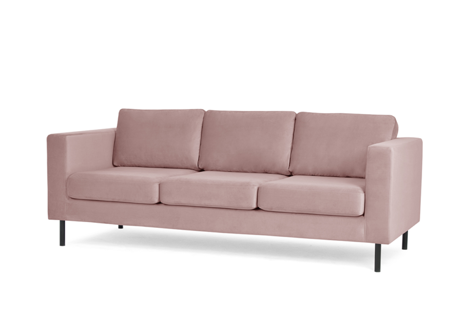 TOZZI Sofa 3 różowy - zdjęcie 1