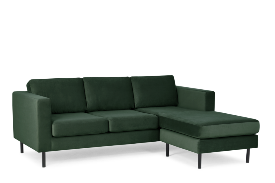 TOZZI Narożnik lewy/prawy zielony - zdjęcie 1