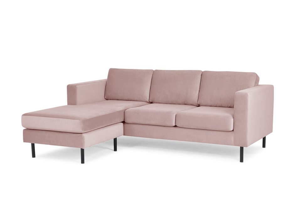 TOZZI Narożnik lewy/prawy różowy - zdjęcie 1