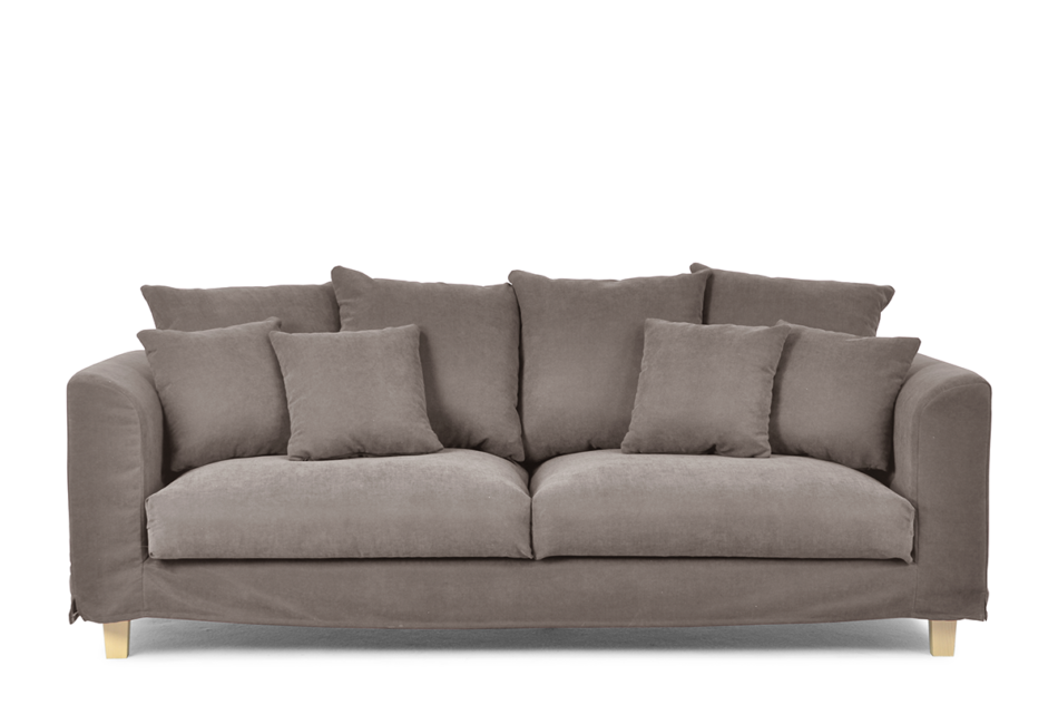 BRYONI Sofa 3 brązowy - zdjęcie 0
