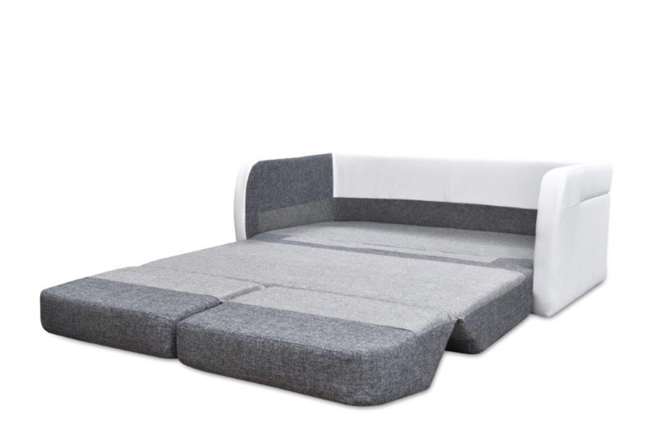 MURI Sofa 2 szary/biały - zdjęcie 1