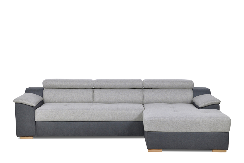 IBRO Narożnik prawy szary/ciemny szary - zdjęcie 0