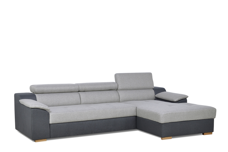 IBRO Narożnik prawy szary/ciemny szary - zdjęcie 1