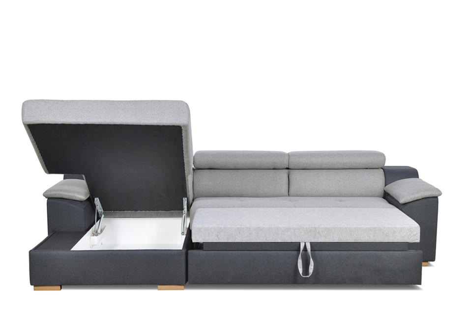 IBRO Narożnik lewy szary/ciemny szary - zdjęcie 4