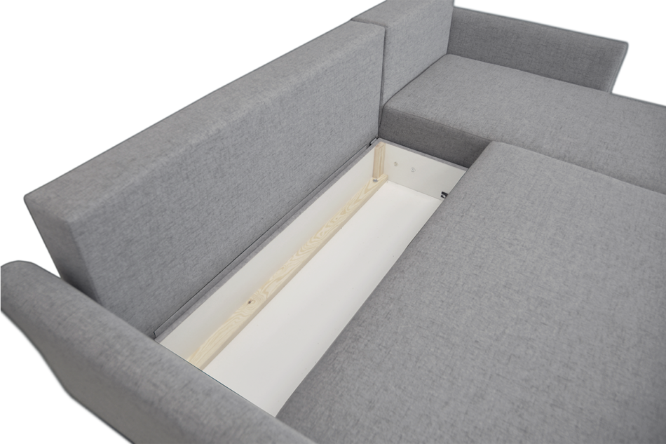 OPPO Narożnik lewy/prawy szary - zdjęcie 5