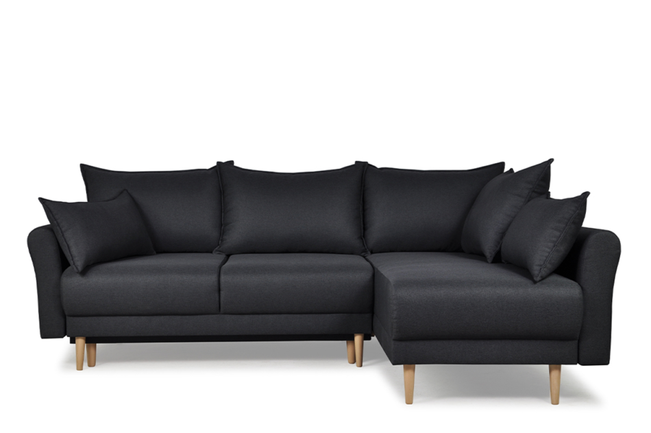 QUERKUS Narożnik prawy antracytowy - zdjęcie 0