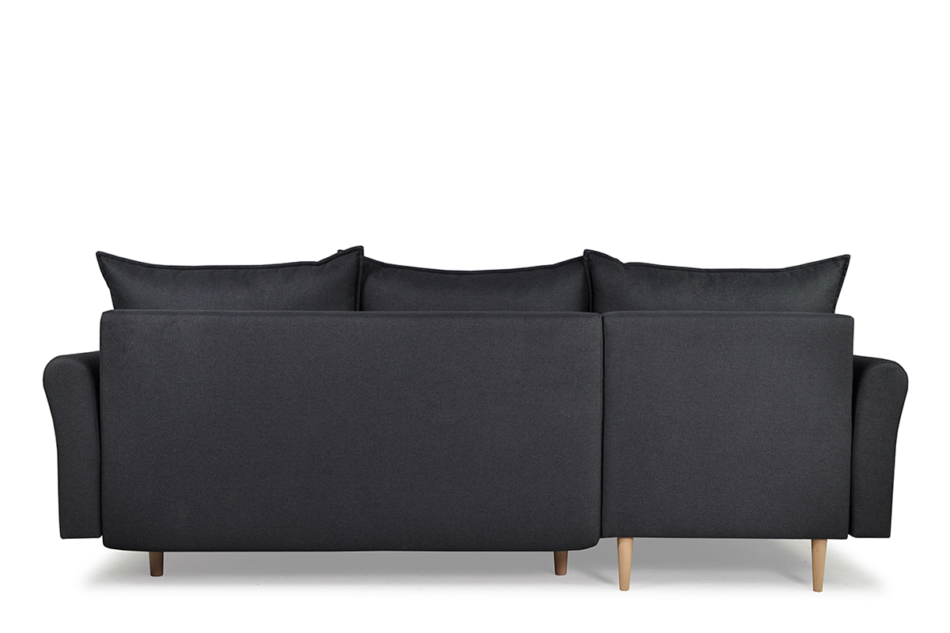 QUERKUS Narożnik lewy antracytowy - zdjęcie 3