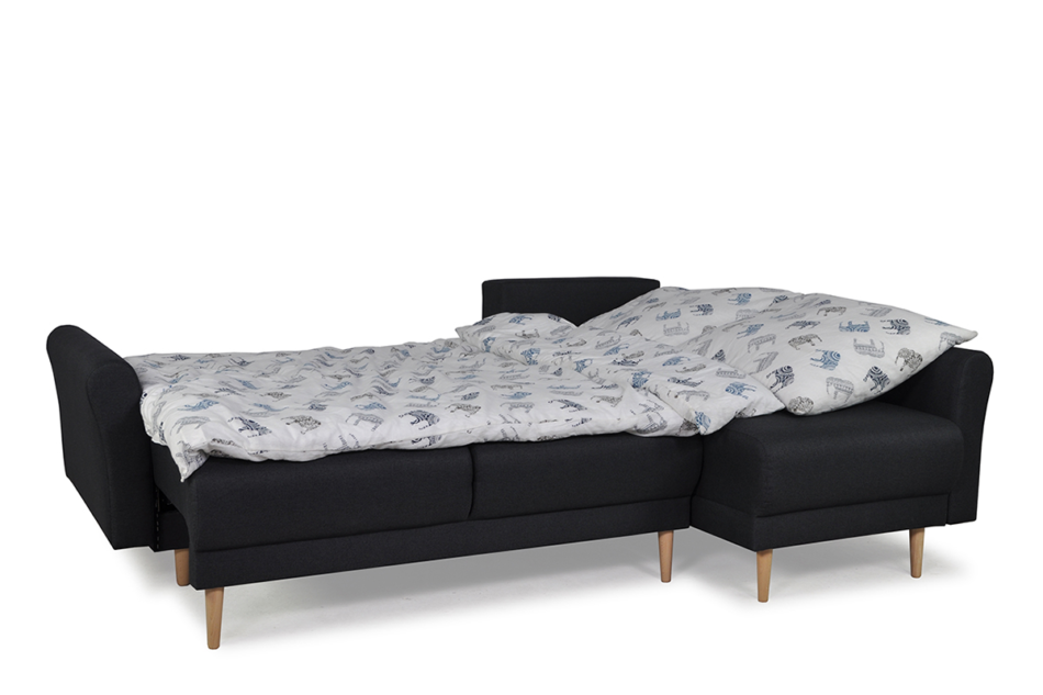 QUERKUS Narożnik prawy antracytowy - zdjęcie 7