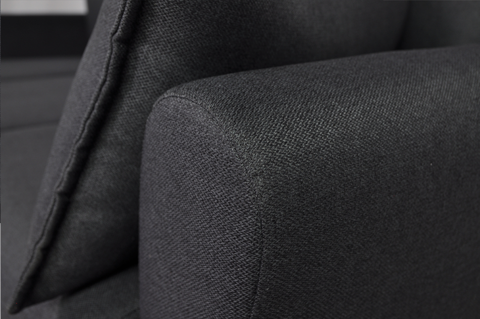 QUERKUS Narożnik prawy antracytowy - zdjęcie 9