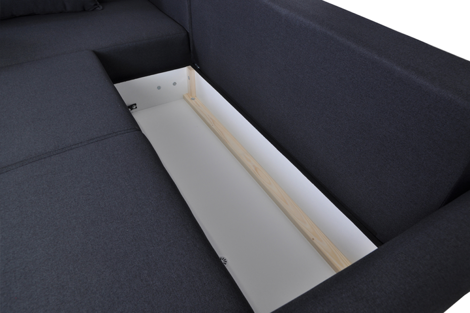 QUERKUS Narożnik prawy antracytowy - zdjęcie 8