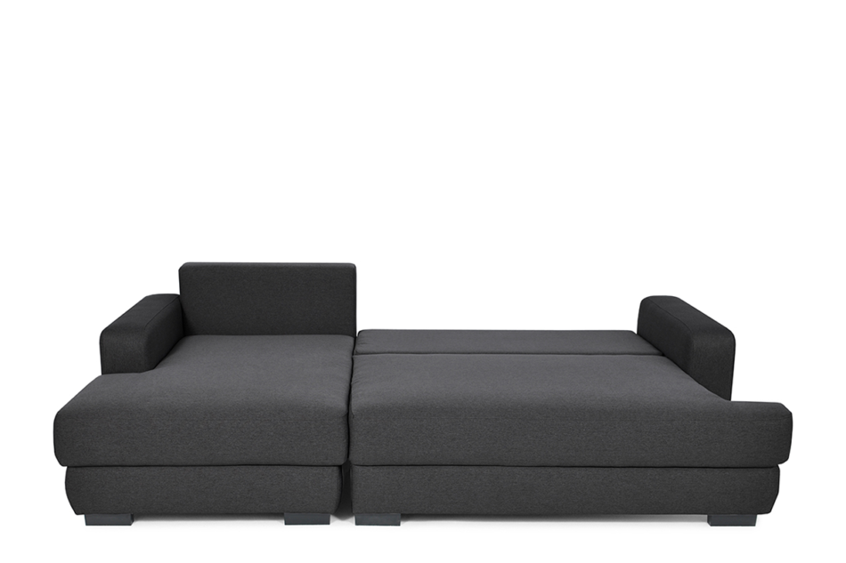 TUBERO Narożnik lewy czarny/szary - zdjęcie 5