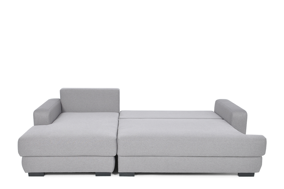 TUBERO Narożnik lewy szary/czarny - zdjęcie 5