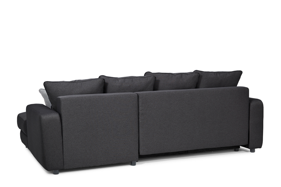 TUBERO Narożnik prawy czarny/szary - zdjęcie 3