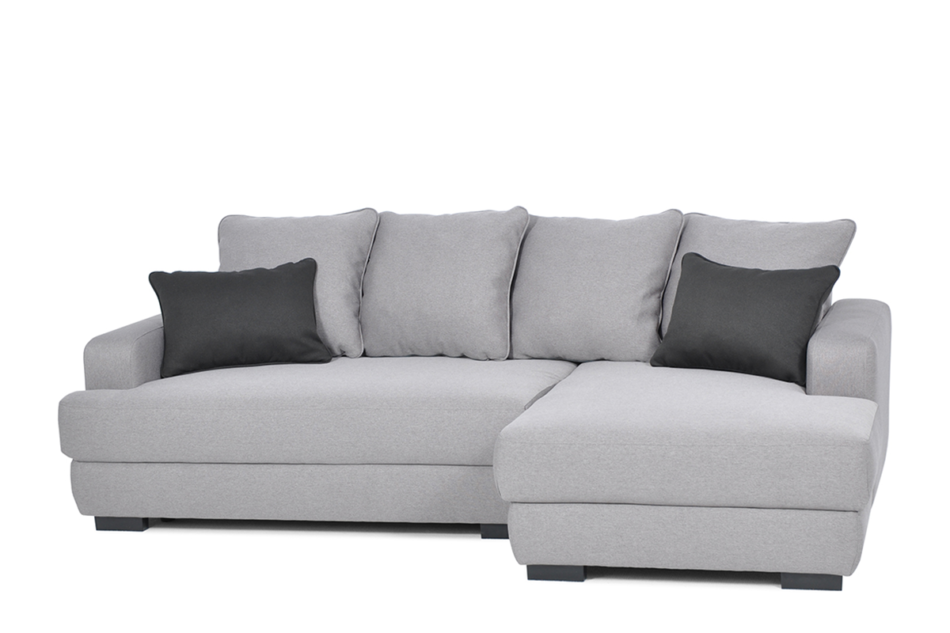 TUBERO Narożnik prawy szary/czarny - zdjęcie 2