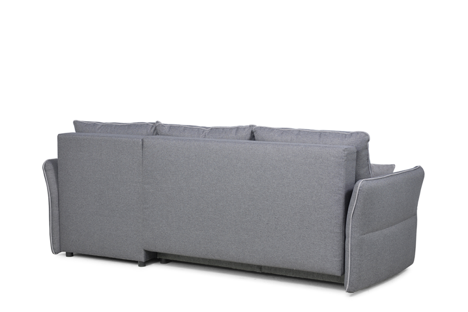 JUSTI Narożnik lewy/prawy ciemny szary/jasny szary - zdjęcie 3