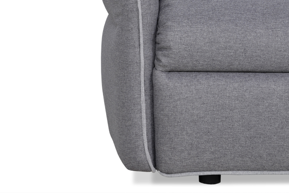 JUSTI Narożnik lewy/prawy ciemny szary/jasny szary - zdjęcie 8